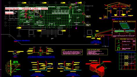 Asma Tavan Dwg Projesi Autocad Projeler 12948 Hot Sex Picture