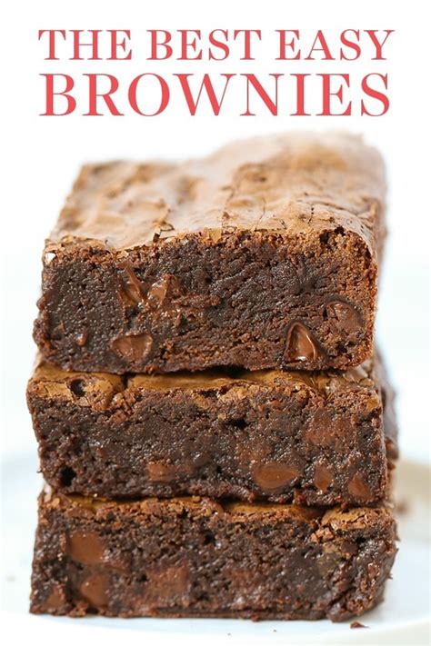 Quick & Easy Brownies Recipe - 1-Bowl Recipe!