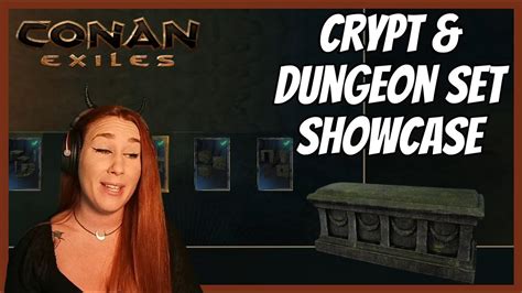 New Bazaar Crypt And Dungeon Set In Conan Exiles Youtube