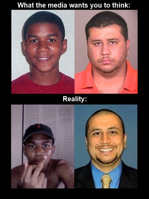 Media Bias Trayvon Martins Death Know Your Meme