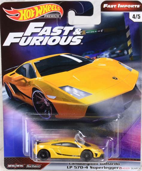 Hot Wheels The Fast and the Furious Premium Assorted 個入り 完成品 画像一覧