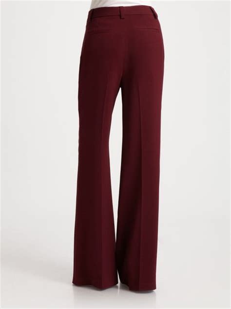 Alice Olivia High Waisted Wide Leg Pants In Purple Lyst