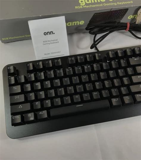 Onn Gaming Keyboard Onn 100004357 Onn Gaming Mechanical Keyboard With