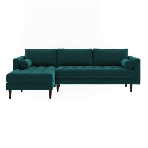 Scott Seater Lhf Chaise Sofa Buy In Fabrics Colours Easy Sofa