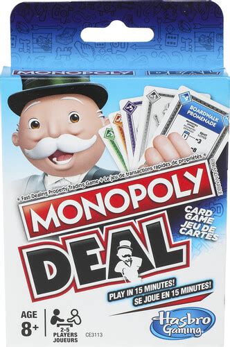 Acheter Monopoly Deal Fr En De Cartes Nouvelle Boite Hasbro