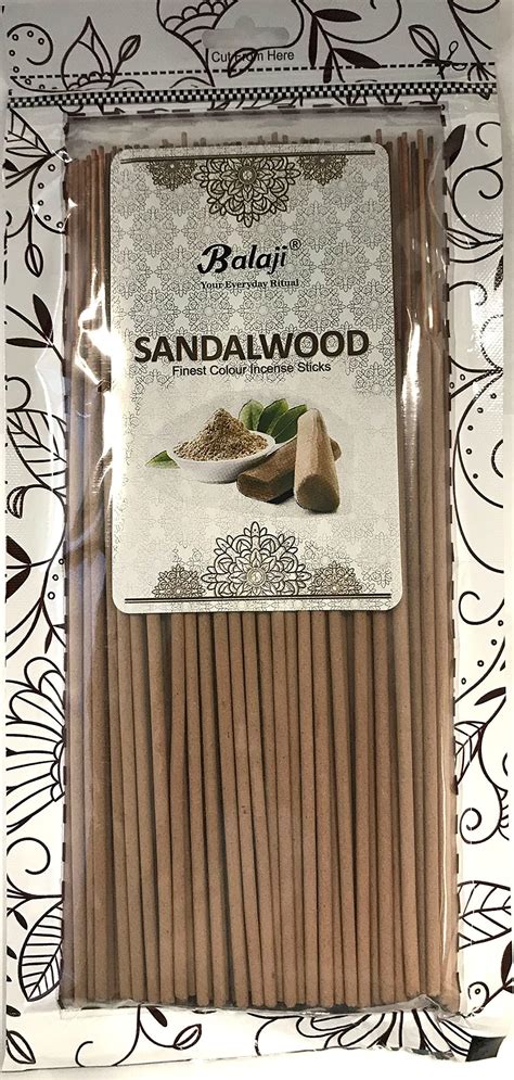 Amazon Incense Chandan Pure Mysore Sandal Sticks Balaji