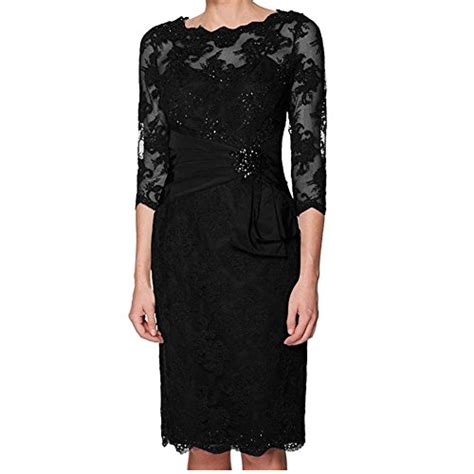 H S D Lace Mother Of The Bride Dresses Women S Sheath Short Evening Gowns