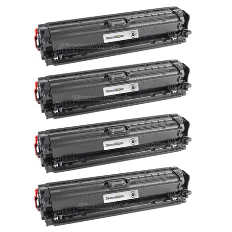 4PK Toner For HP CE270A 650A BLACK Laserjet CP5525n CP5525 CP5525xh