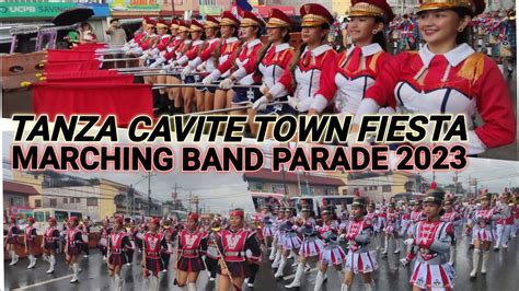 Tanza Cavite Town Fiesta Marching Band Parade Philippines Youtube