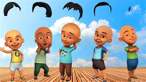 Upin Ipin Mencocokan Rambut Fizi Mail Dzul Ijat Dan Ipin Yang