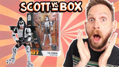 KISS The Demon Destroyer Tour BST AXN Figure Unboxing YouTube