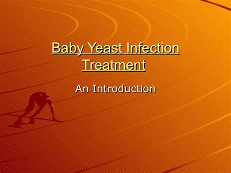 Baby yeast infection treatment