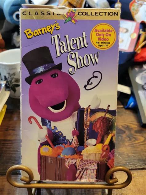 Vintage Barneys Talent Show Vhs Classic Collection Barney Home Video 1263 Picclick Ca