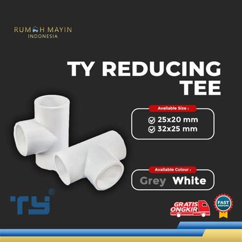 promo ty reducing tee  reducer vlok sok pipa pipe  pvc