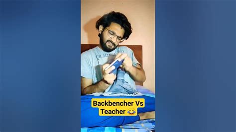 Backbencher Vs Teacher 😂comedy Comedyshorts Funny Funnycomedy