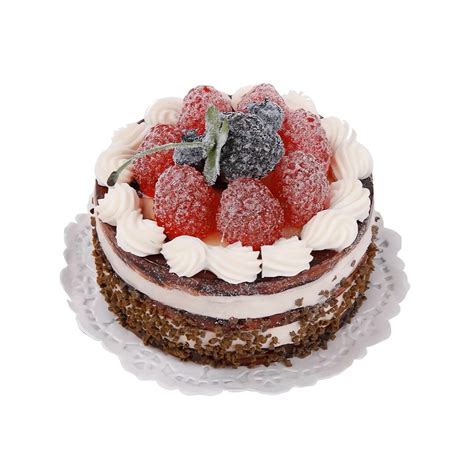 4 Artificial Wild Berry Cake Neat Hassle Free And Look Fresh All The