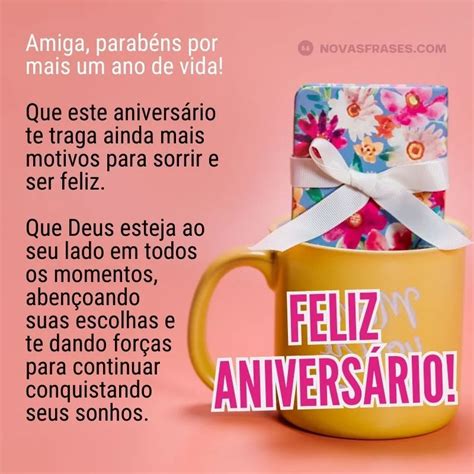 35 mensagens de aniversário para amiga