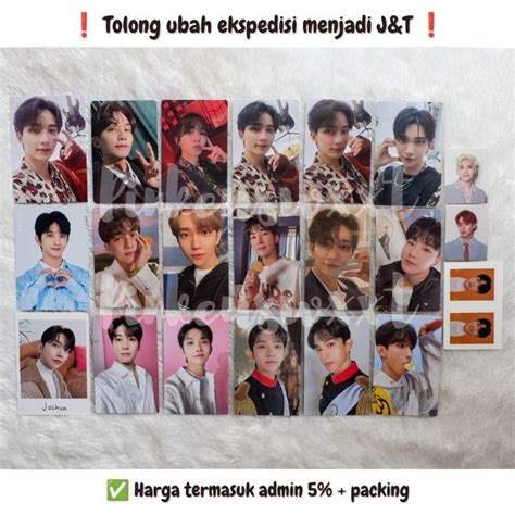 Jual BACA DESKRIPSI PHOTOCARD JEONGHAN JOSHUA DOKYEOM HOSHI WONWOO