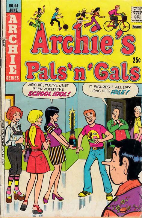 Archiess Pals N Gals 94 Very Good 4 0 [archie Comic