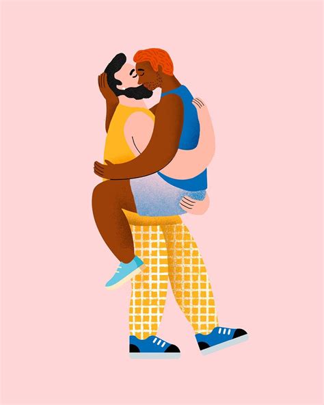 Gay Art Gay Pride Art Gay Wedding Gift Queer Art Gay Boyfriend Gift Lgbt Art Queer Gift