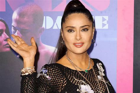 Salma Hayek Sizzles In Skimpy Red Bikini As She Celebrates Th