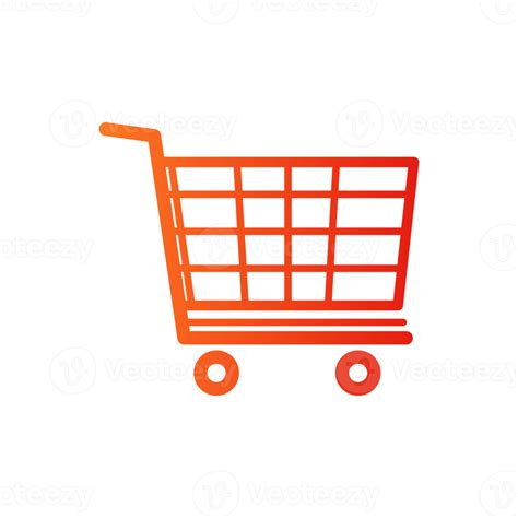 Colorful Shopping Cart Icon 13722211 Png