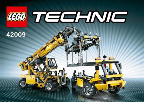 LEGO Anleitung anzeigen 42009 Mobile Crane MK II + B-model ...