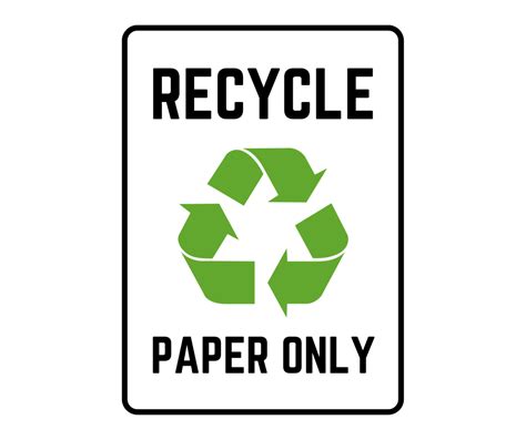 Recycle Signs Printable Templates Free Pdf Downloads