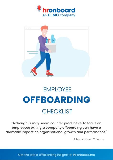 Employee Offboarding Checklist In Steps Free Pdf Hronboard