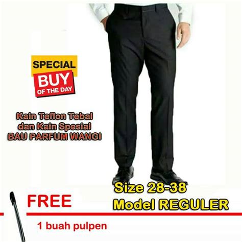 Jual Sumberrejekijeans Celana Panjang Formal Pria Standard Tebal