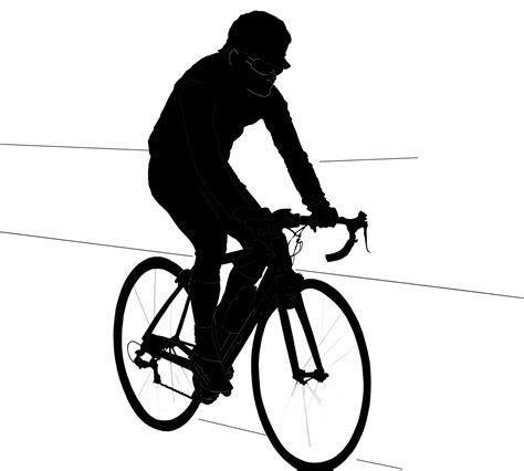 Bicycle Silhouette Images At Getdrawings Free Download