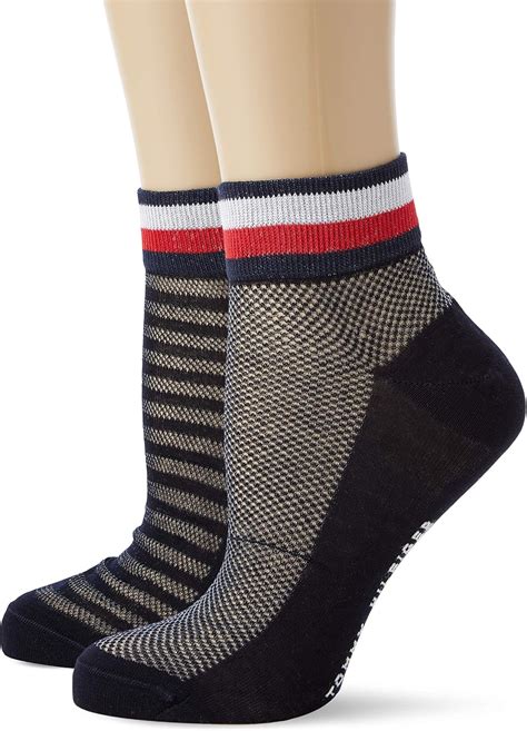 Tommy Hilfiger Damen Th Women Resort Short Sock P Socken Per Pack