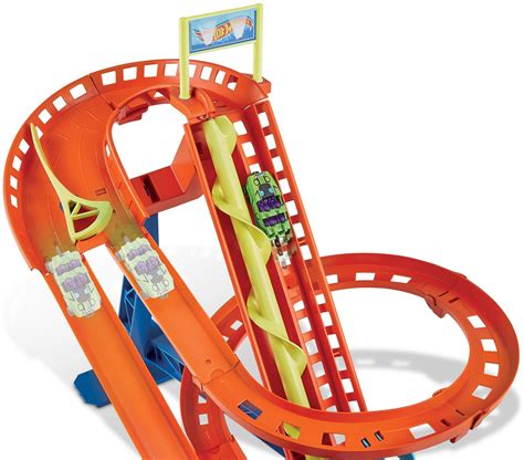 Hot Wheels City Roller Coaster Rally Playset Mattel