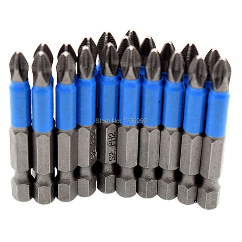 20pcs Magnetic Screwdriver Bit Set 1 4 Hex Shank PH2 Phillips