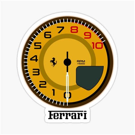 "Ferrari" Sticker by GrahicMonas | Redbubble