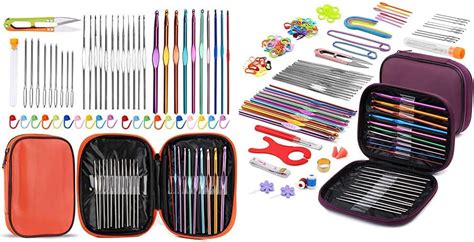 Amazon IMZAY 164 Pcs Crochet Needles Set Crochet Hooks Kit With