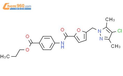 Chloro Dimethyl Pyrazol Ylmethyl Furan