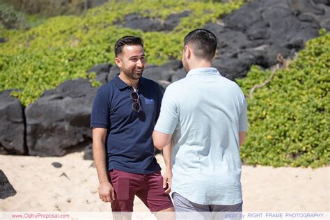Same Sex Marriage Proposal On Oahu Hawaii