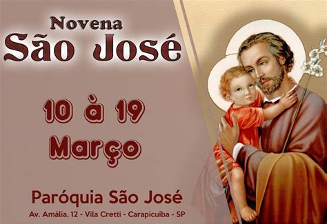 Novena De SÃo JosÉ 2018