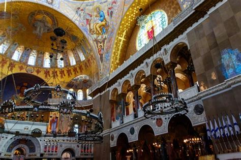 Premium Photo Interior Of The Orthodox Naval Cathedral Of St Nicholas