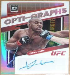 Ciryl Gane Holo Og Cgn Prices Panini Donruss Optic Ufc Opti