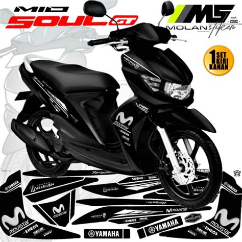 Jual Decal Sticker Striping Variasi Mio Soul Gt