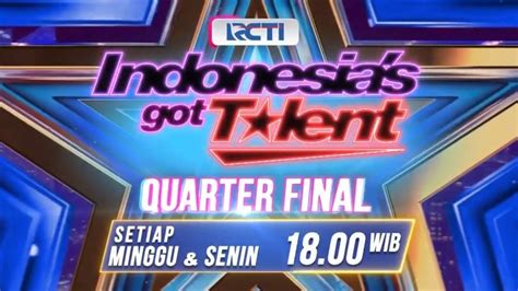 Penampilan Fresh Peserta Indonesias Got Talent Di Babak Baru Quarter