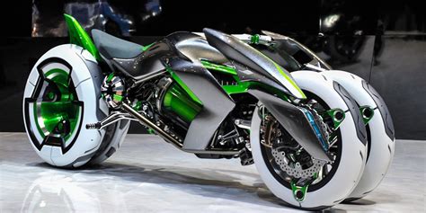 Look Kawasakis New Concept Bike Is Insane Motocicletas Conceituais