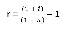 Fisher Equation Formula Uses