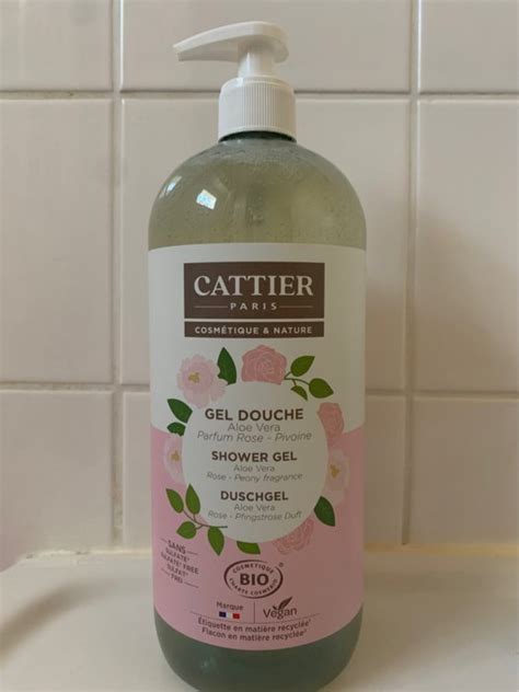 Cattier Gel Douche Sans Sulfate Parfum Rose Pivoine L Inci Beauty