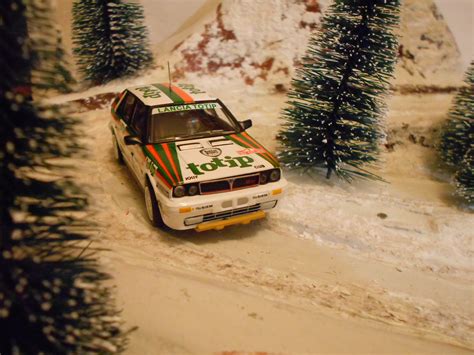 Lancia Delta Hf Wd Rallye Automobile Monte Carlo Fiorio