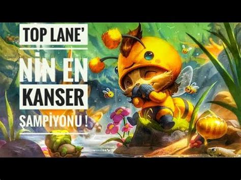 Kanser Eden Teemo Bu Ld Z Den A Ya Serisi Teemo Ret C Oynani