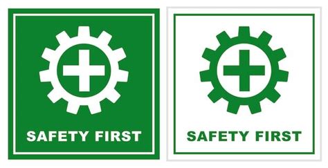 Safety First Signage Design