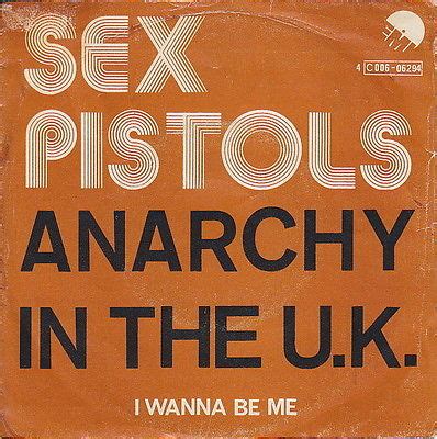 Sex Pistols Anarchy In The Uk Very Rare Aussie Oz Emi Punk Kbd